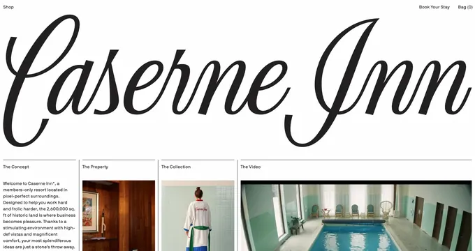 Caserne Inn Brand Identity