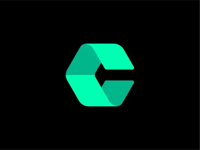 Minimal geometric logo, minimal, geometric, dark