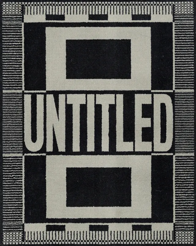 Untitled Graphic Identity, brutalist, geometric, high-contrast