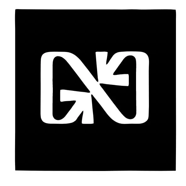Minimal monochrome logo, minimal, monochrome, dark