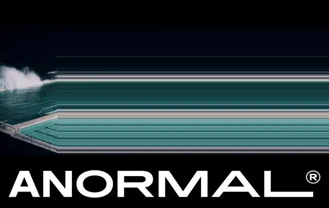 ANORMAL Identity System, minimal, technical, dark