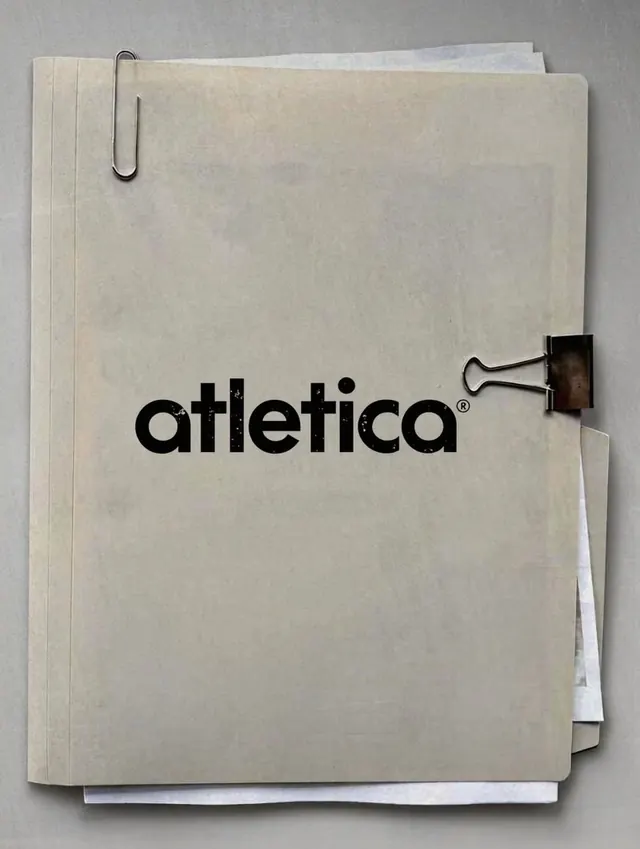 Atletico Wordmark on Paper