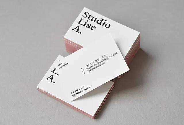 Studio Lise A. | Visual Journal, minimal, swiss, light