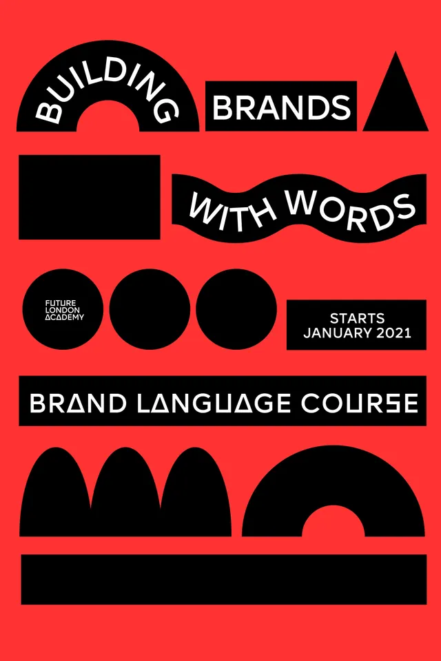 Building a Brand Language, minimal, editorial, dark