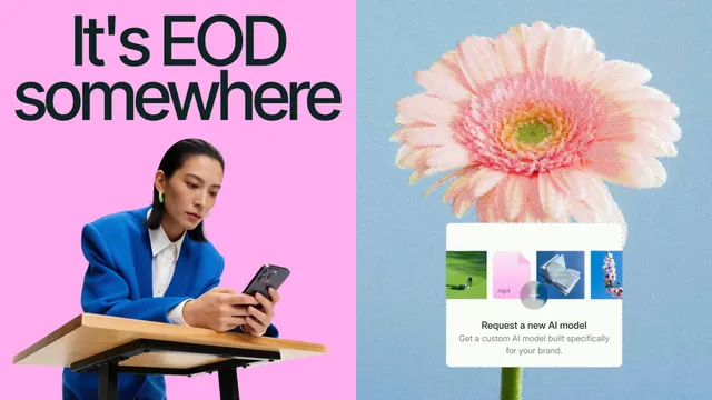 It's EOD somewhere split campaign banner, photographic, minimal, vibrant