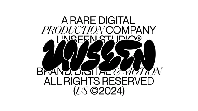 Rare Digital Production Company Wordmark