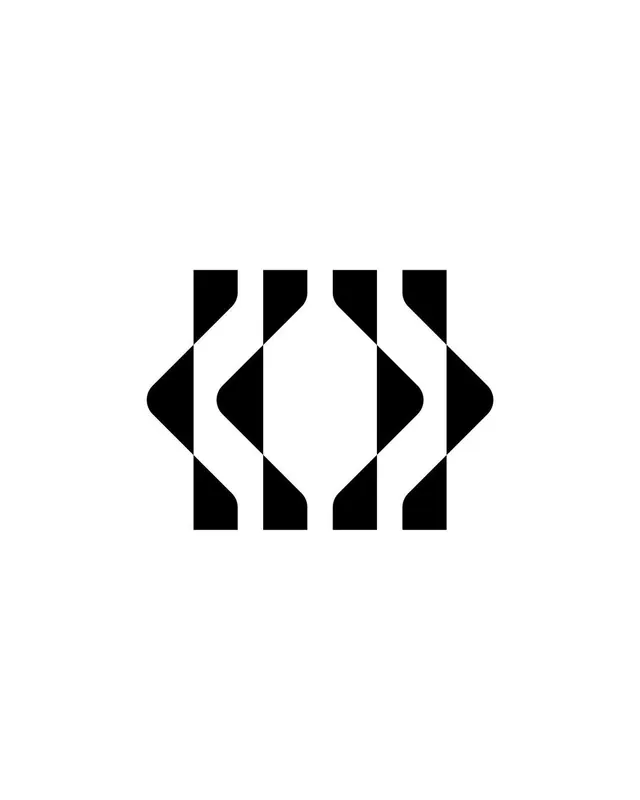 Minimal monochrome logo, minimal, monochrome, dark