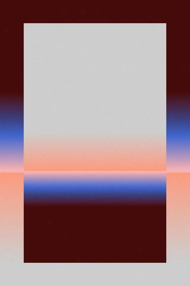 Sunset-band gradient color field, gradient-heavy, abstract, warm