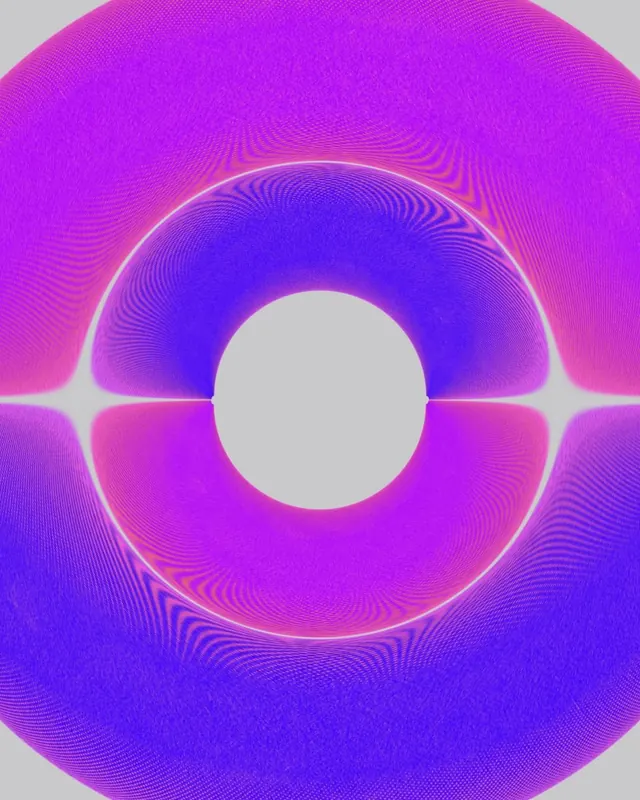 Radial gradient abstract geometric wallpaper, abstract, gradient-heavy, gradient