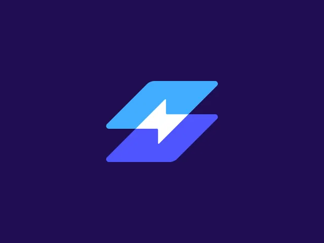 Minimal geometric logo, minimal, geometric, dark