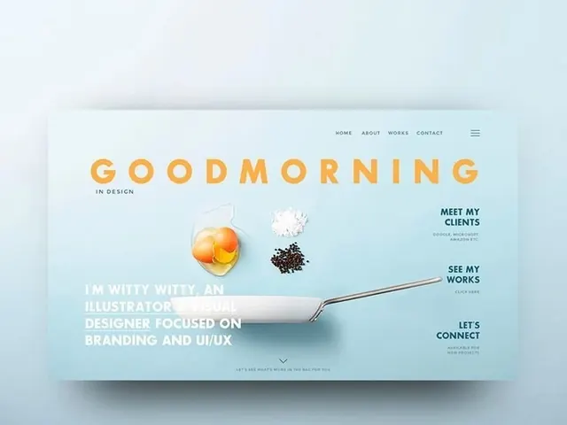 Good Morning Branding Identity, minimal, light-mode, light