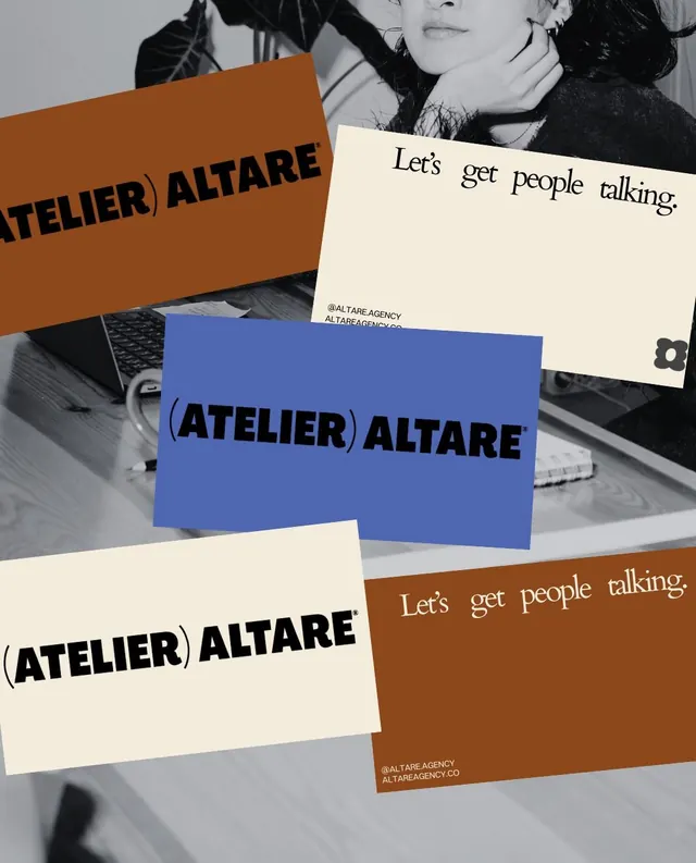 Atelier Altare editorial identity, editorial, minimal, earthy