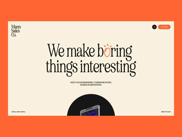 Mann Sales Co. sales-consulting site hero, minimal, corporate-clean, warm