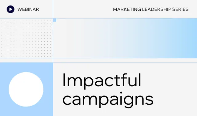 Webinar landing page header with minimal icon, minimal, corporate-clean, cool