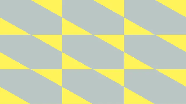 Diagonal tessellation pattern in yellow and gray, geometric, abstract, light