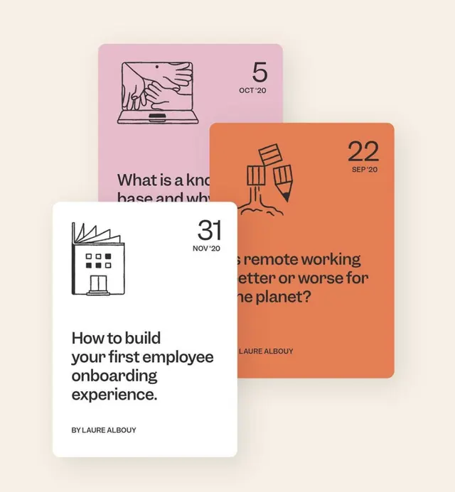 Multi-card editorial calendar reference, minimal, flat, light