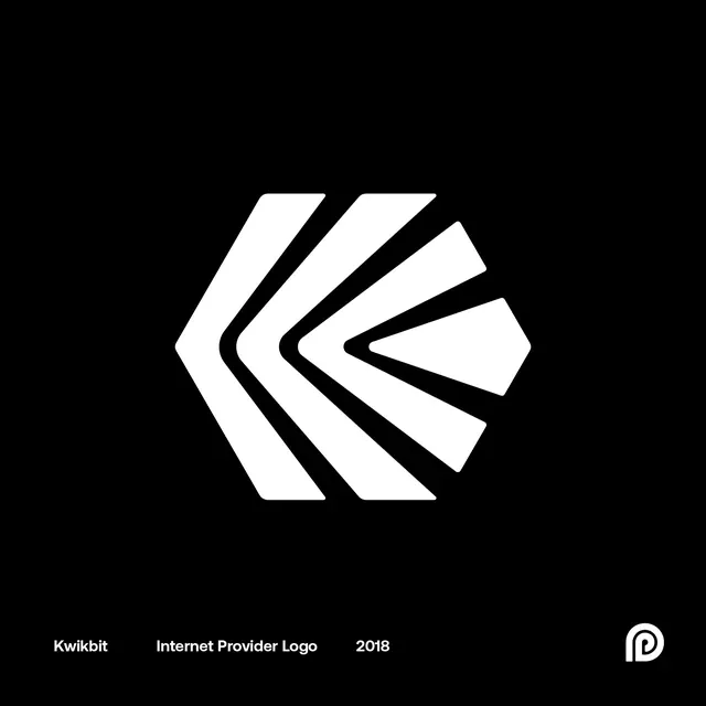 Minimal monochrome logo, minimal, monochrome, dark