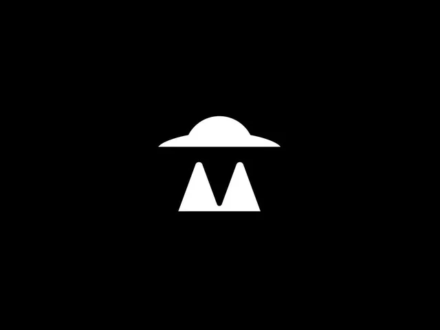 Abstract dome and peak logo mark, minimal, abstract, dark