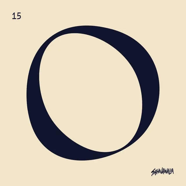 Minimal curved O wordmark, minimal, geometric, light