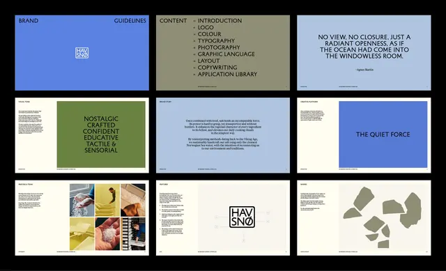 Identity system: minimal corporatecolor grid, minimal, corporate-clean, cool