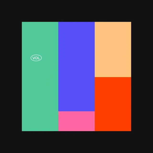 Geometric Color Block Identity, minimal, geometric, vibrant