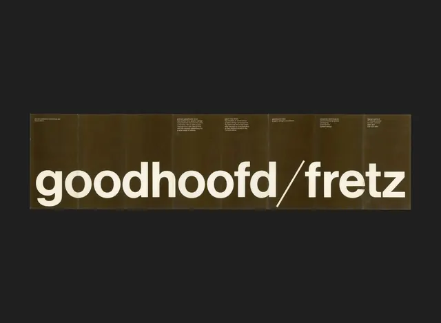 Goodhoofd / Fretz Wordmark