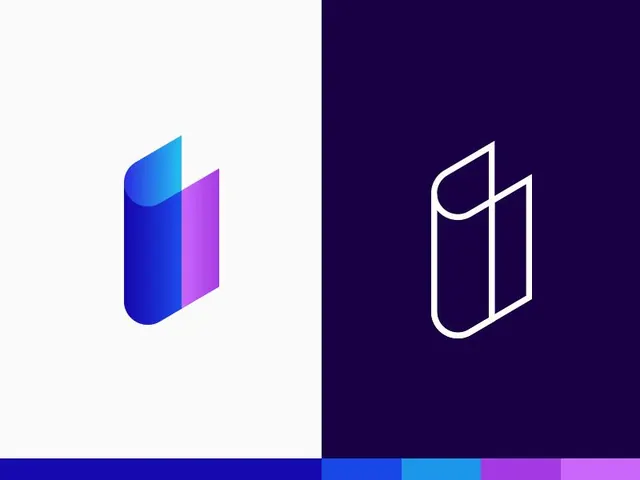 Minimal dark-mode logo, minimal, dark-mode, light