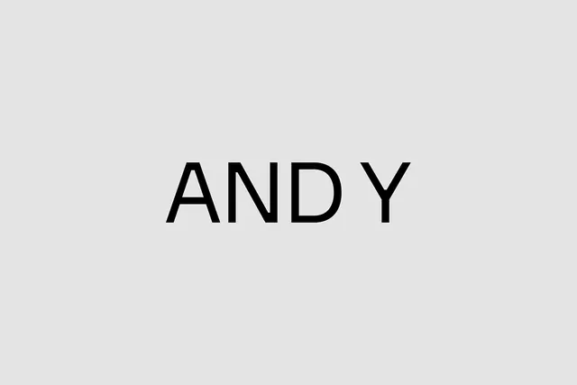 AND Y Wordmark