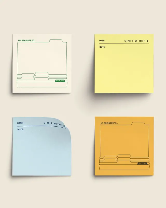 Modular stationery system in pastel palette, minimal, flat, light