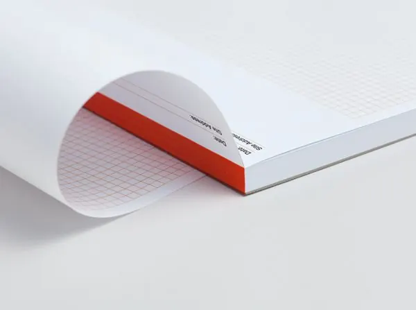 Editorial stationery branding guide, minimal, editorial, light
