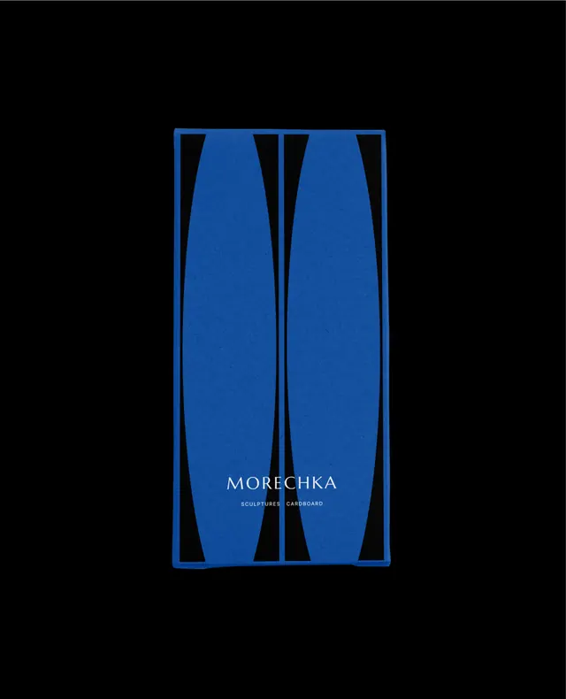Morechka minimal type specimen, minimal, geometric, dark