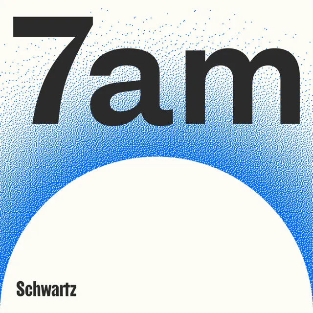 Minimalist type specimen with gradient background, minimal, gradient-heavy, dark