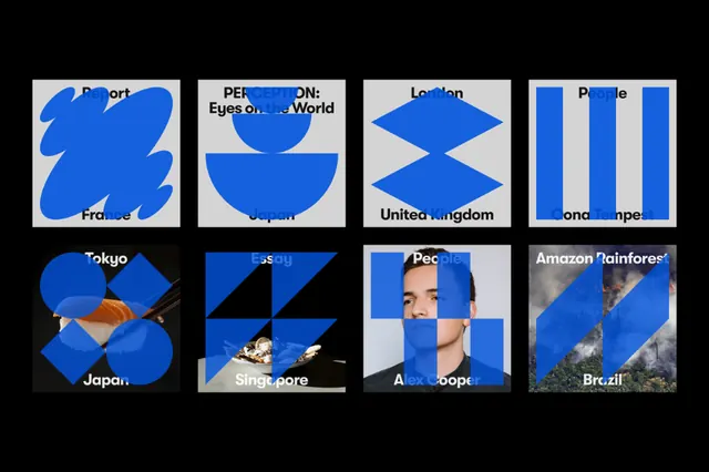 Geographic location identity grid, minimal, geometric, cool