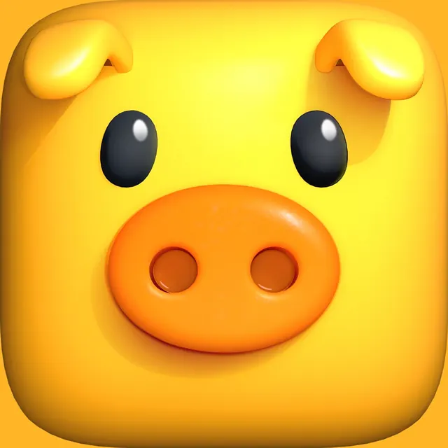 Pixel Flow!, 3d-render, playful, vibrant