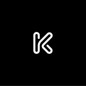 Minimal monochrome logo, minimal, monochrome, dark
