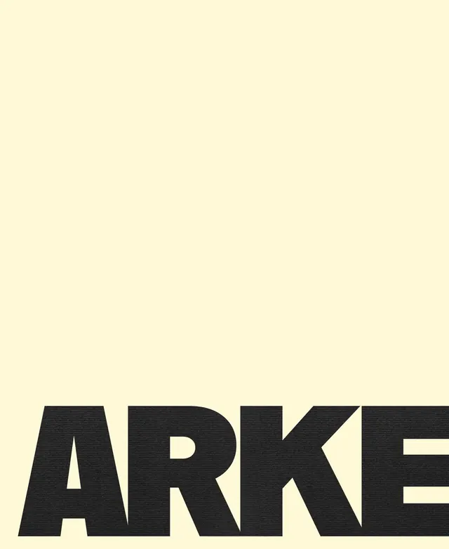 ARKE bold geometric wordmark, minimal, geometric, light