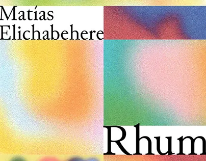 Matias Elichaberere color-block identity, abstract, gradient-heavy, light
