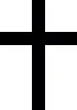 Minimal black cross icon, minimal, flat, monochrome