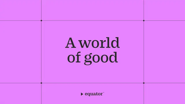 Serif type on magenta field with grid structure, minimal, gradient-heavy, light