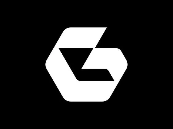 Minimal logo, minimal, geometric, dark