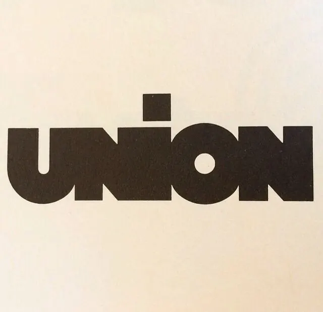 Union geometric heavy wordmark, minimal, geometric, light