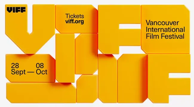 Vancouver International Film Festival 3D type system, geometric, 3d-render, warm