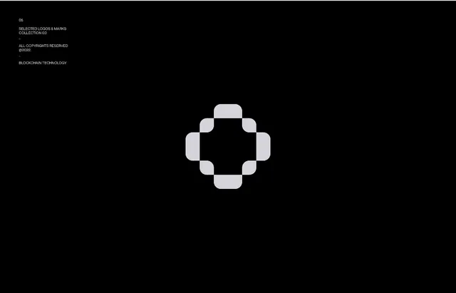 Minimal monochrome logo, minimal, monochrome, dark
