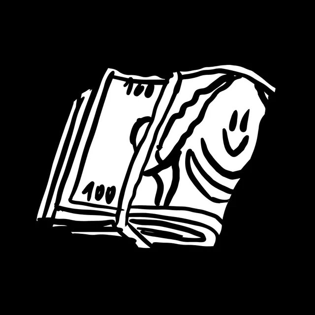 UGLYCASH, minimal, playful, monochrome