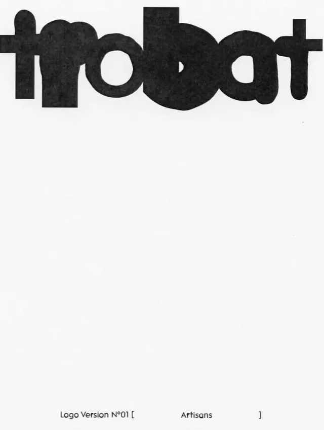 Tmoodat bold logotype study, minimal, geometric, dark