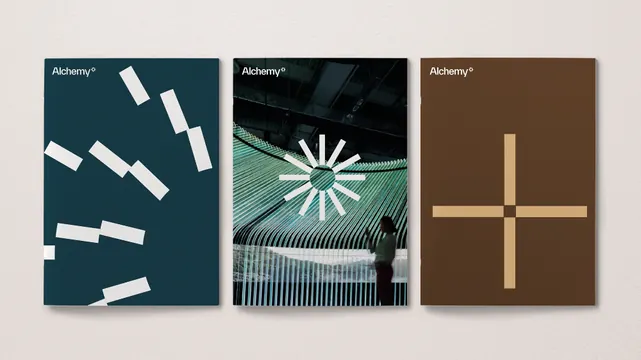 Minimal geometric pattern study triptych, minimal, geometric, light
