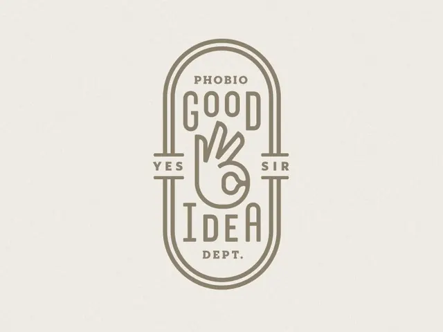 Good Idea Dept., minimal, line-art, light