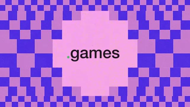 Pixelated gradient lettermark for gaming, geometric, gradient-heavy, gradient
