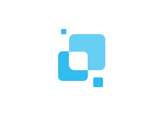 Minimal geometric logo, minimal, geometric, light