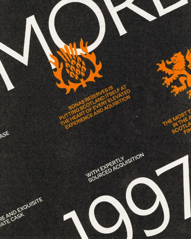 1991 heritage type specimen poster, minimal, retro, dark